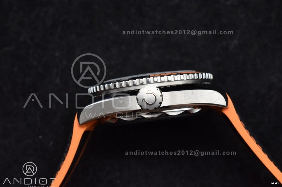 Edition Orange Strap on 43.5mm Dial VSF V2 Clone Super A8900 Planet Nylon Best Bezel 1:1 SS Black Ocean Black 1229